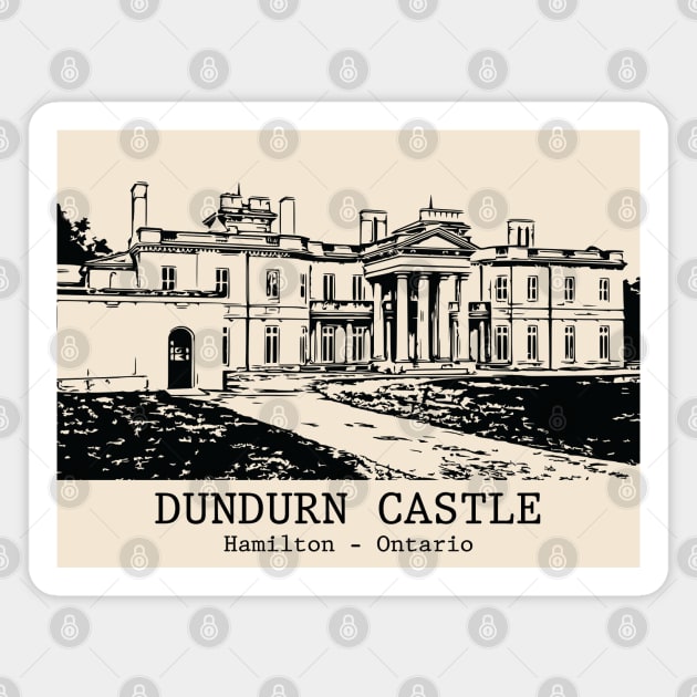 Dundurn Castle - Hamilton ON Magnet by Lakeric